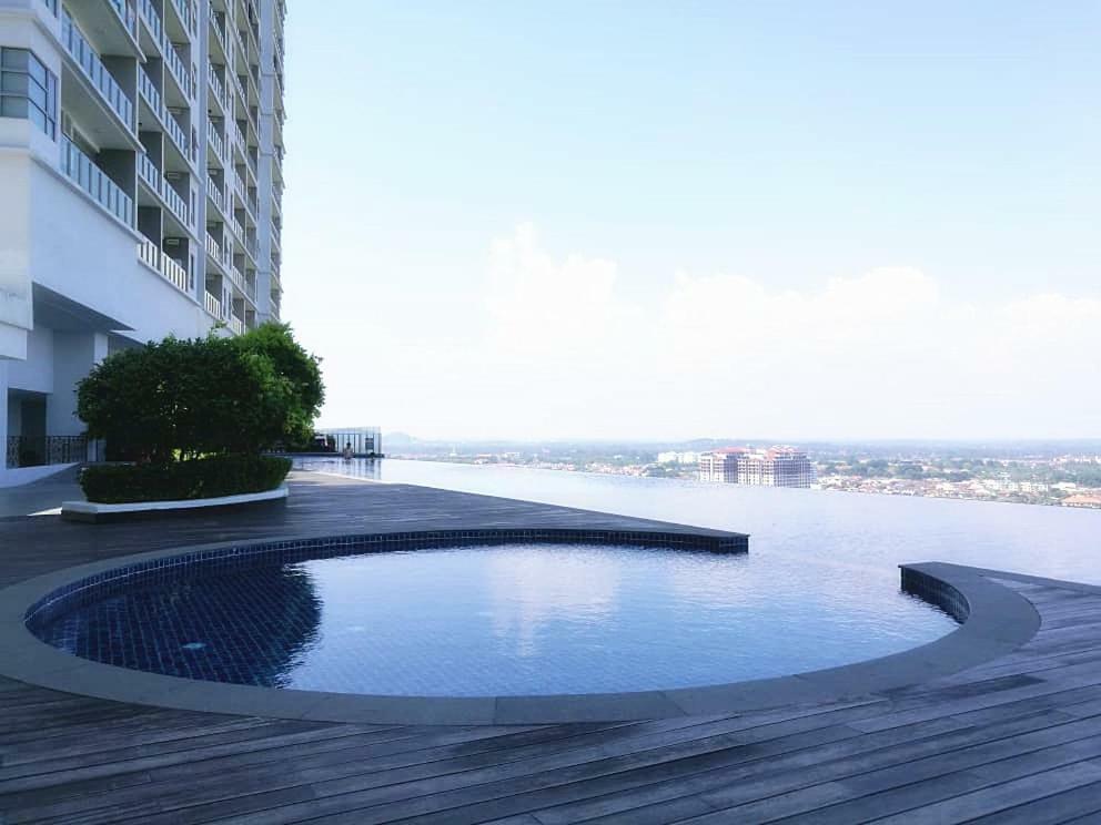 Apartamento de 50 m² en Melaka Raya, con 1 habitación Exterior foto